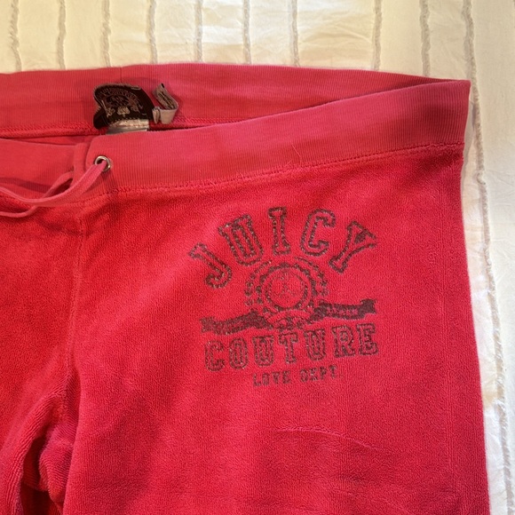 Vintage Juicy Couture Pink Sweatpants size Small - Picture 3 of 5